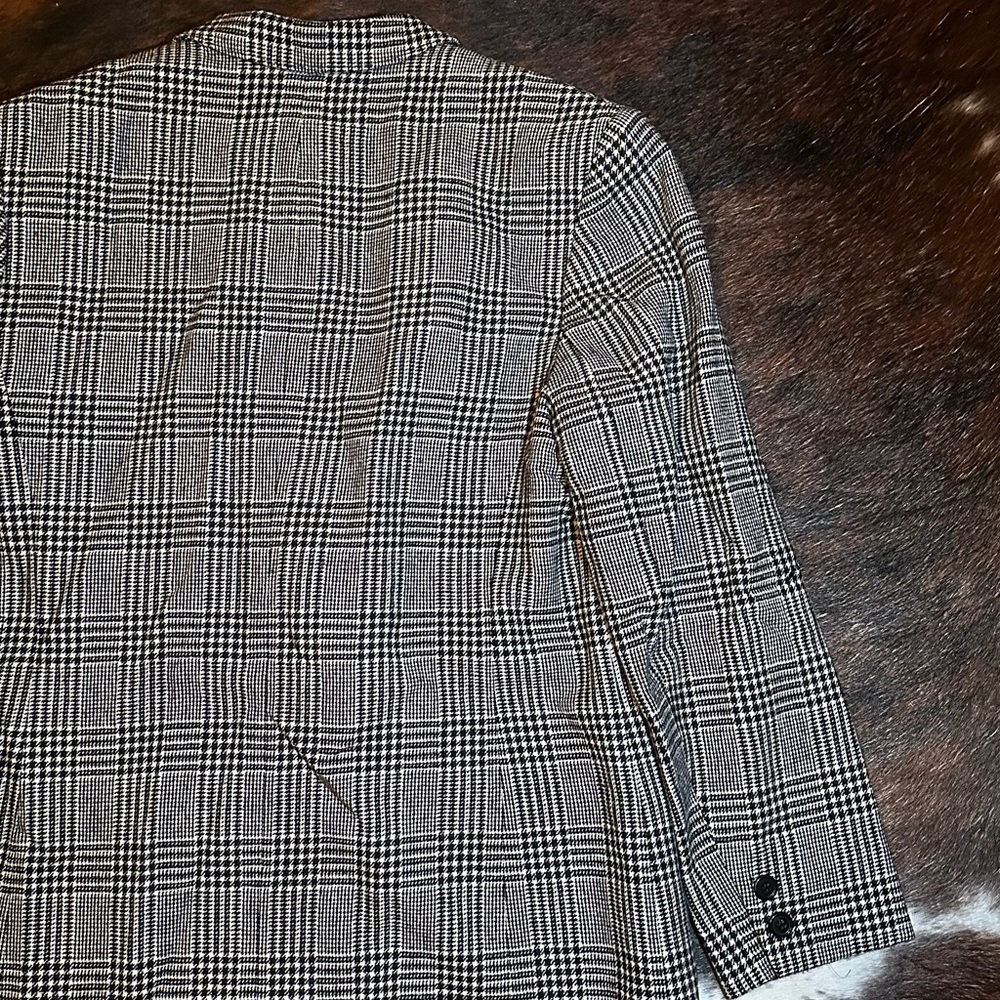Pendleton Petite Wool Plaid Blazer - image 4